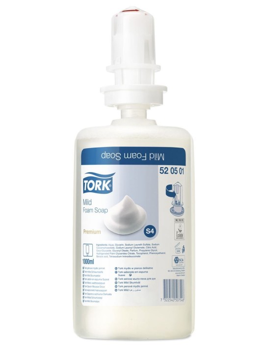 Sapone foam soap Tork S4 lt.1 x 6fl