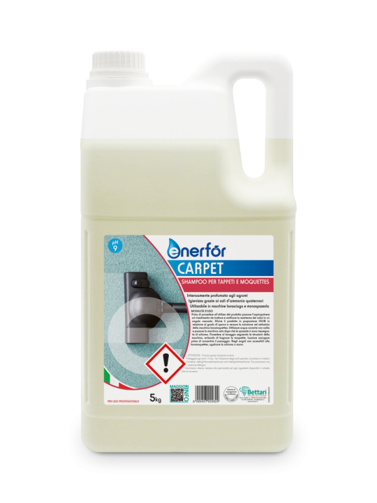 Enerfor Carpet 5kg x 3fu (shampoo tappeti e moquettes)