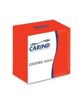 Tovagliolo 2v 24x24 rosso pz100 x20cf