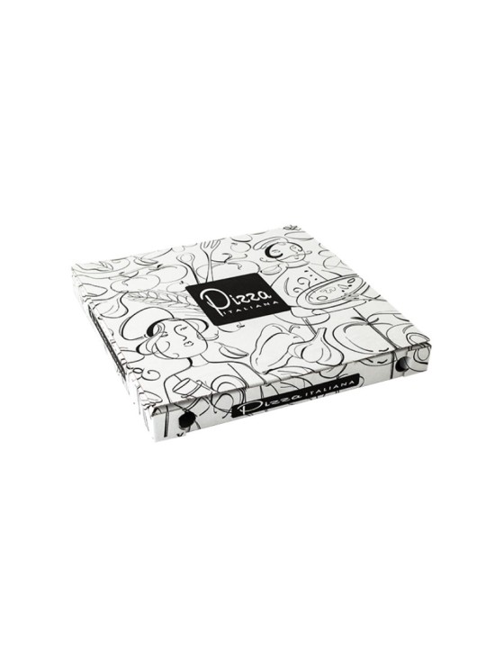 Box pizza 33x33 top h3,5  pz100
