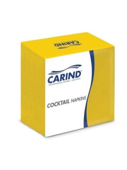 Tovagliolo 2v 24x24 giallo pz100 x20cf