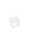 Bicchierino cube 60cc trasparente pz12 x25cf