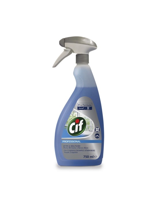 Cif glass e multi 750ml x6fl