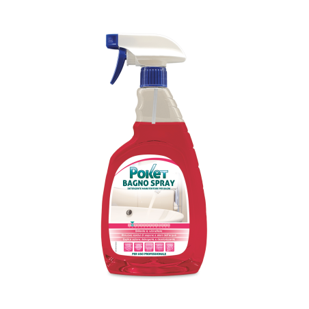 Pocket bagno spray 750ml x9fl (anticalcare bagni)