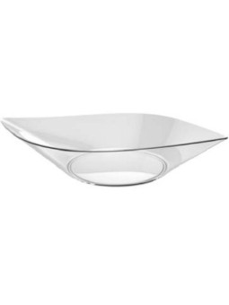 Vassoio foglia 30cc trasparente pz25 x36cf