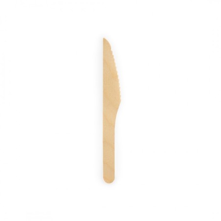 Coltello legno betulla 16cm pz100 x50cf