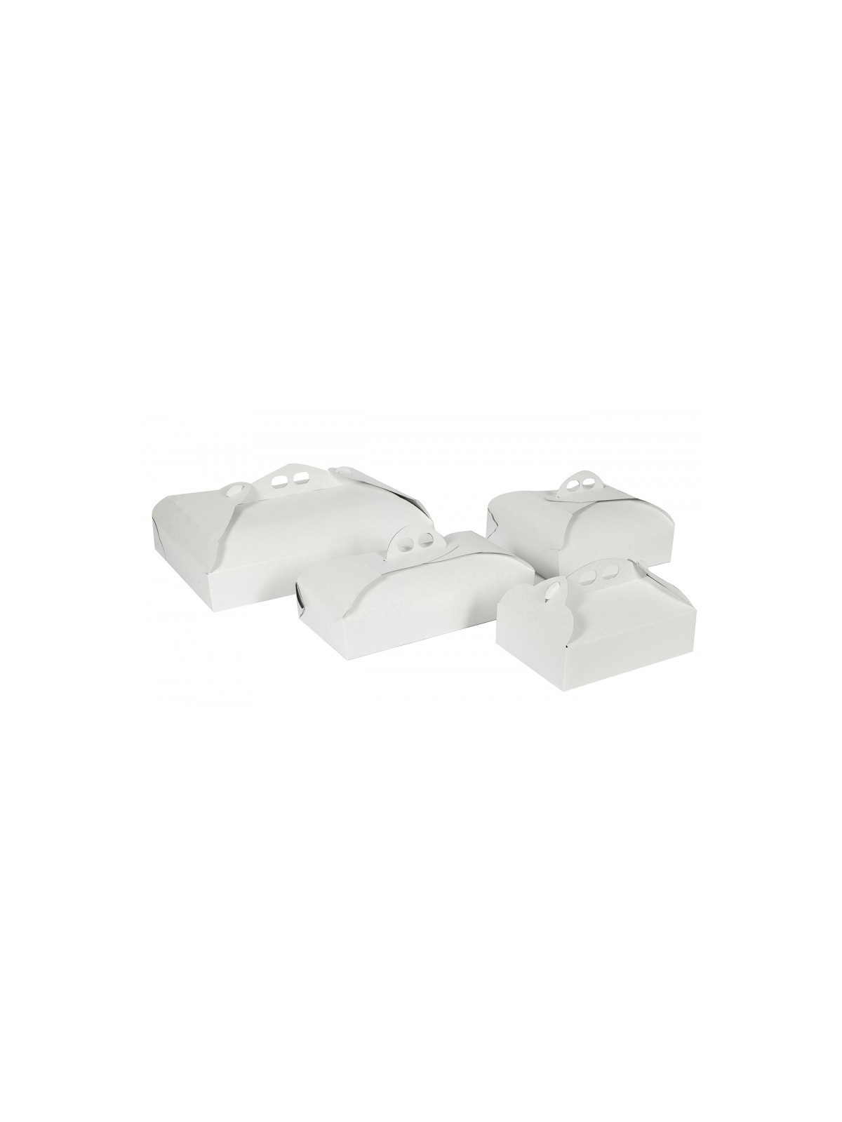 Porta torta 31x31 dam.bianco pz25