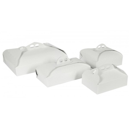 Porta torta 27x27 dam.bianco pz25