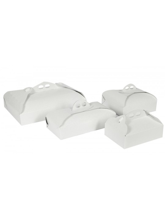 Porta torta 23x23 dam.bianco pz25