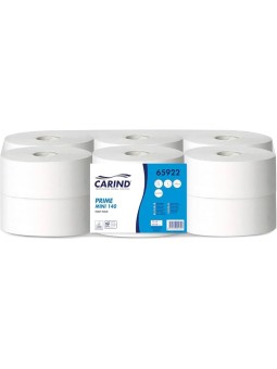 Carta igienica mini jumbo carind mt140 x12rt