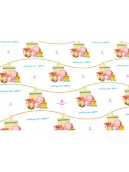 Carta politenata salumeria 45gr 25x37 kg10