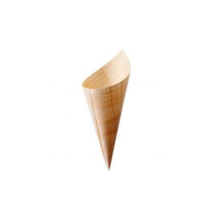 Cono legno 16,5cm pz50 x12cf
