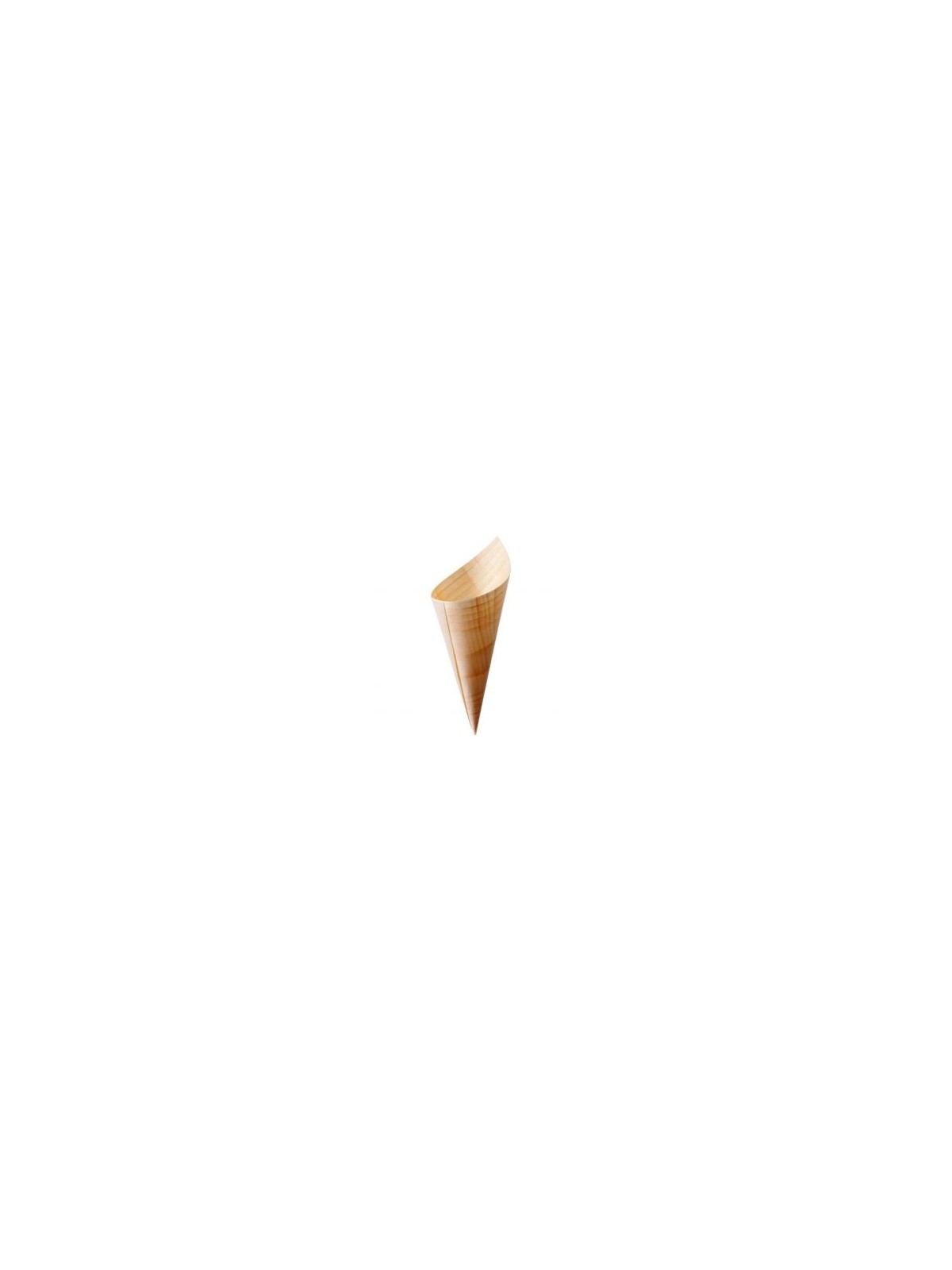 Cono legno 16,5cm pz50 x12cf