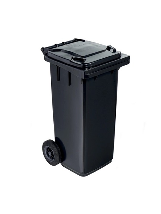 Contenitore 2 ruote 120lt. grigio scuro