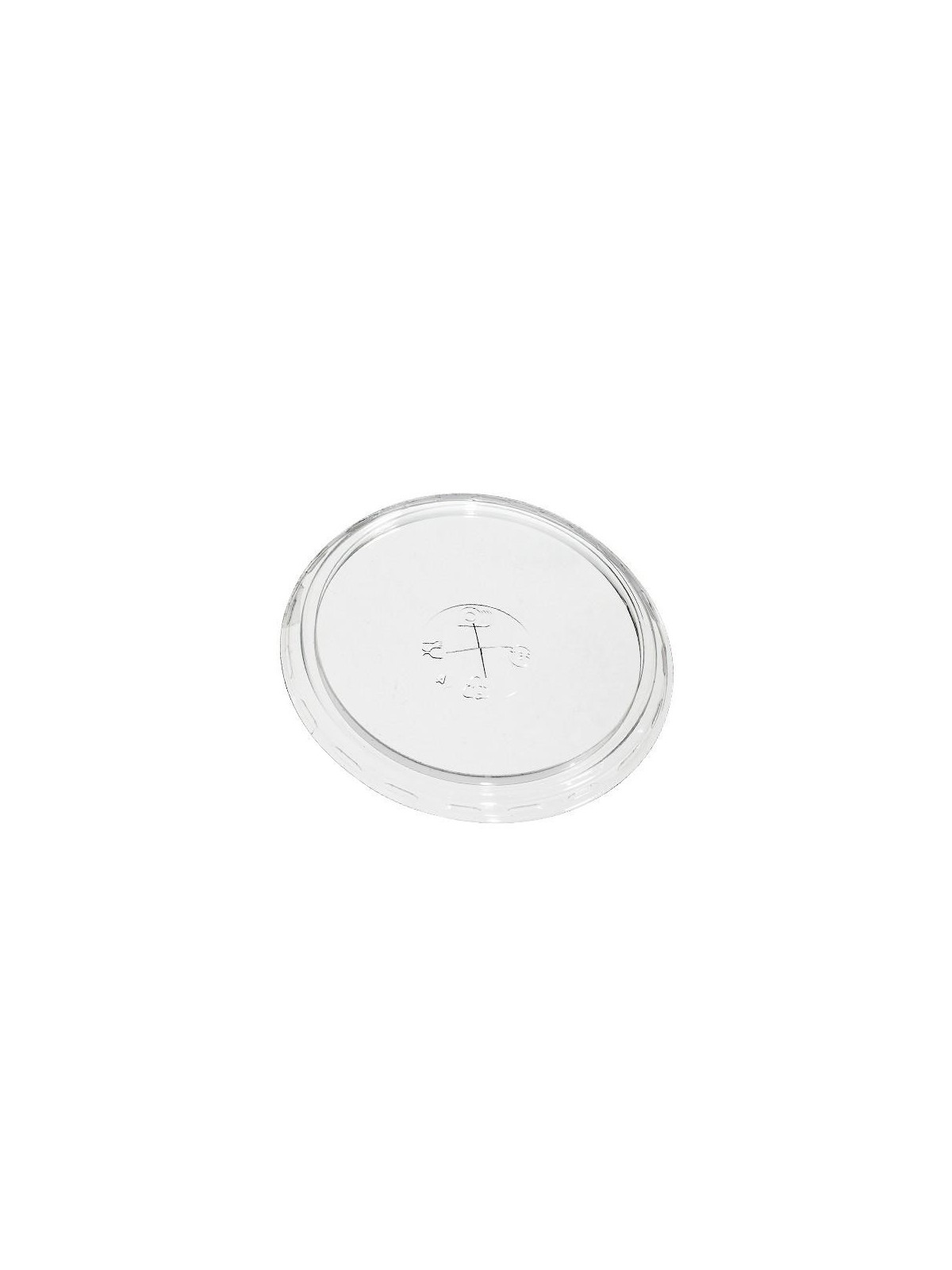 Coperchi kristall 200cc-350cc SLIM R-PET 10CF pz100