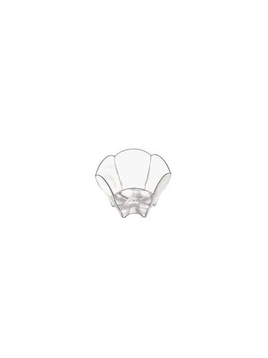 Coppetta tulip trasparente 70cc pz25