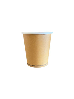 Bicchiere in carta 90cc avana pz50 x48cf