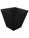Bicchiere quadro 95cc nero pz25 x30cf