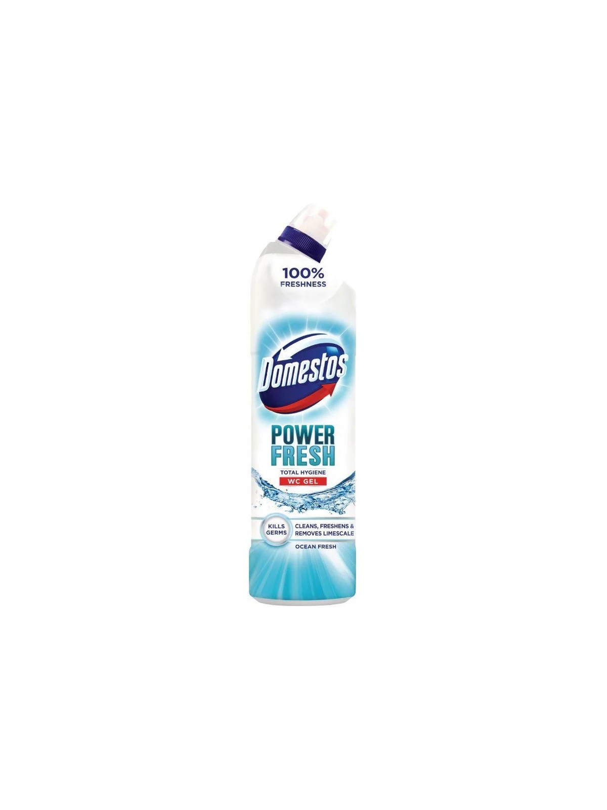 Domestos toilettes gel ocean 1lt x12fl