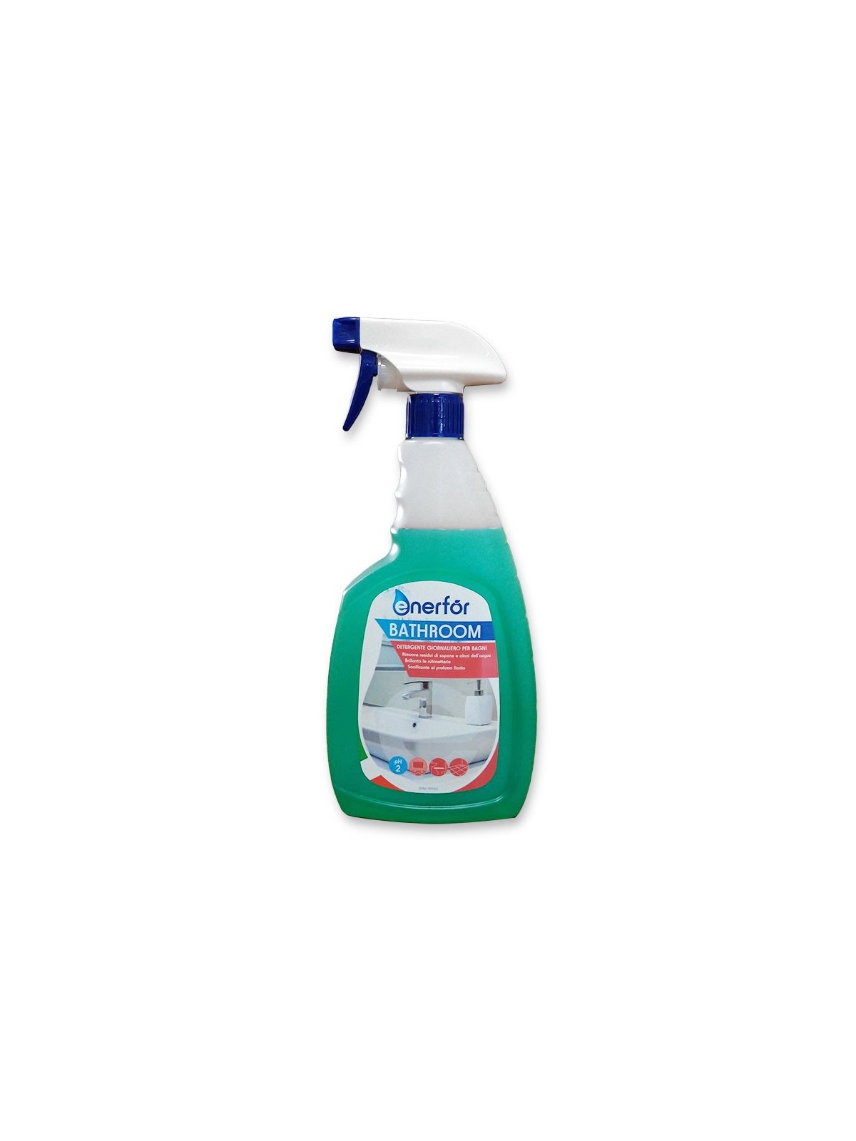 Enerfor bathroom 750ml x9fl (detergente bagni)