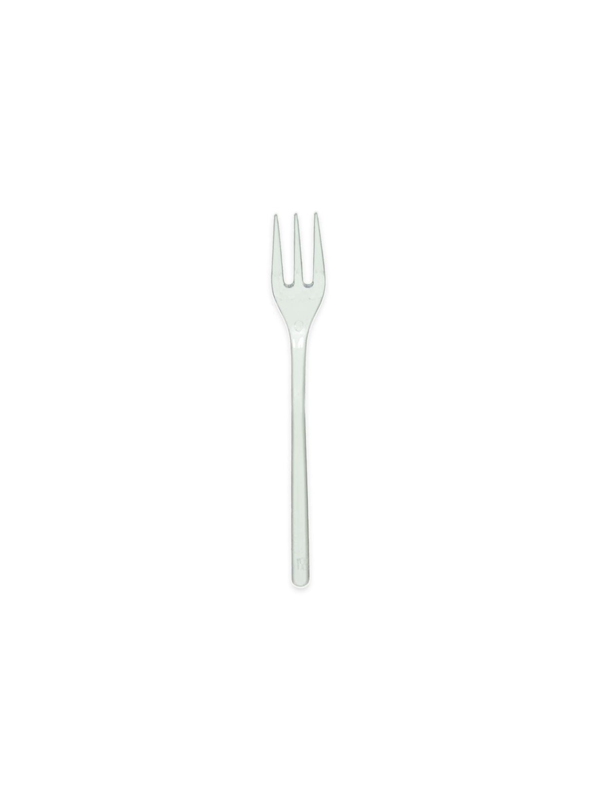 Forchetta mini trasparente pz200 x10cf