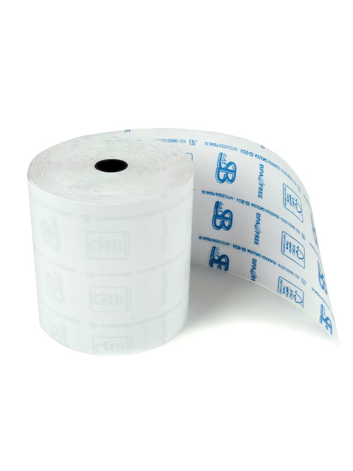Rotoli cassa t.om.mm 80x80 pz5 x 10cf bpa free