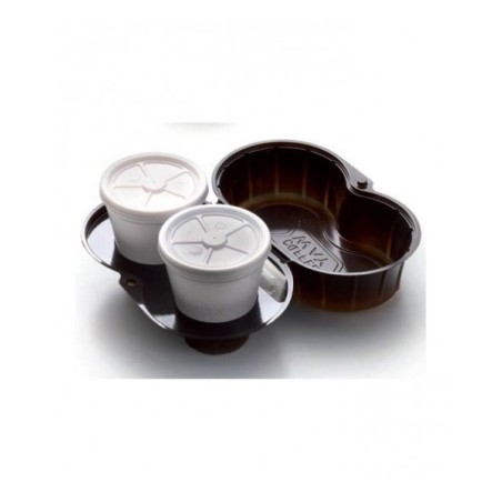 Porta caffè eco x4 pz50 x 5cf